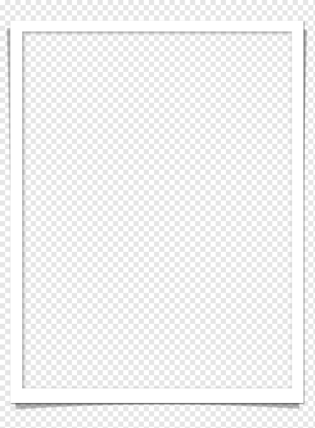 Белая рамка без фона
