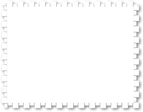 Белые рамочки для фотошопа на прозрачном фоне