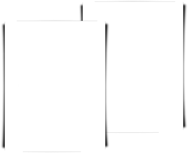 Рамка для коллажа белая