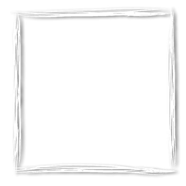Белая рамка для фотошопа на прозрачном фоне