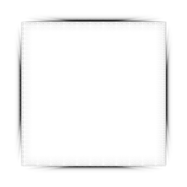 Рамка квадратная на прозрачном фоне