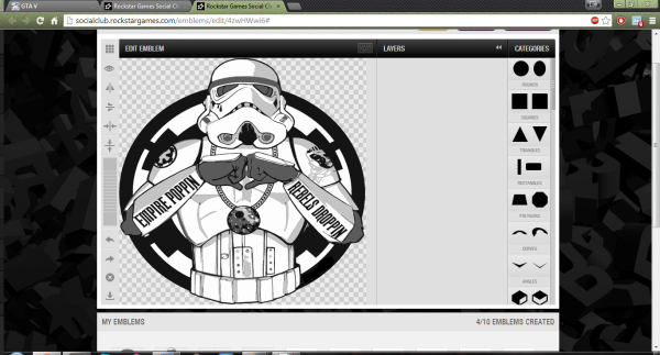 Эмблема банды в GTA online