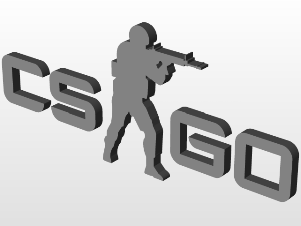 CS go надпись