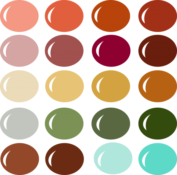 Цветовая палитра рисунок