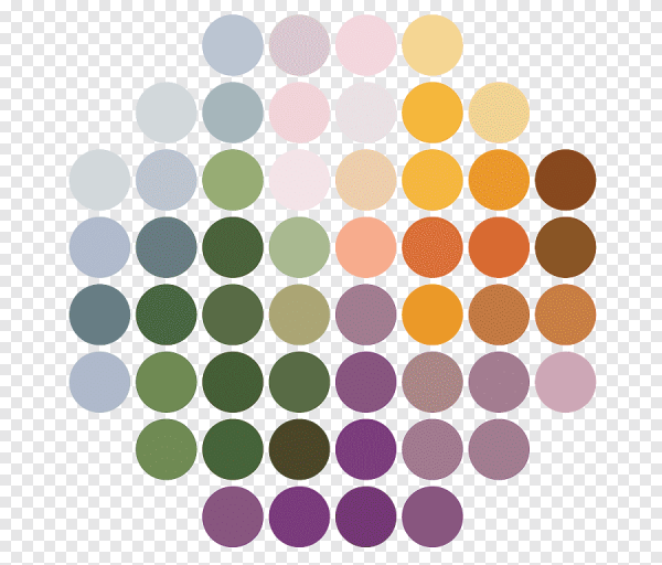 Кружочки для цветов