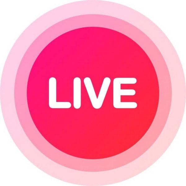 Live логотип