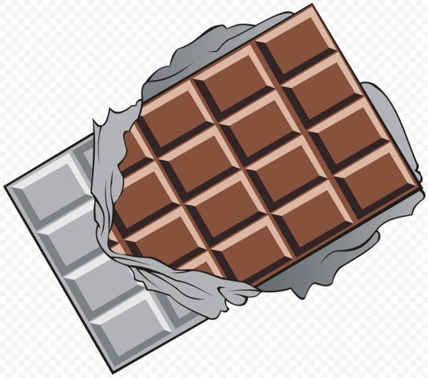 Мультяшная шоколадка