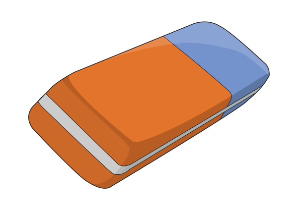 Ластик клипарт