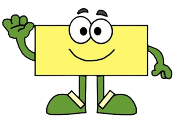 Геометрические фигуры с ножками и ручками