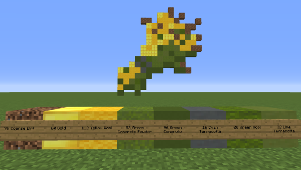 Пшеница пиксель арт