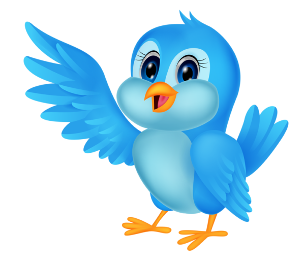 Птичка для детей на прозрачном фоне