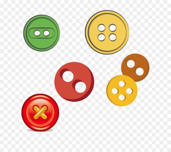 Пуговица нарисованная