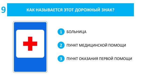 Знаки сервиса пункт медицинской помощи