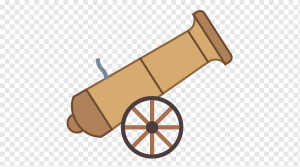 Пушки на прозрачном фоне