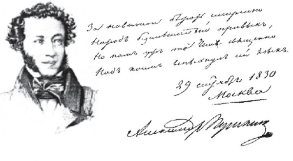 Почерки известных людей