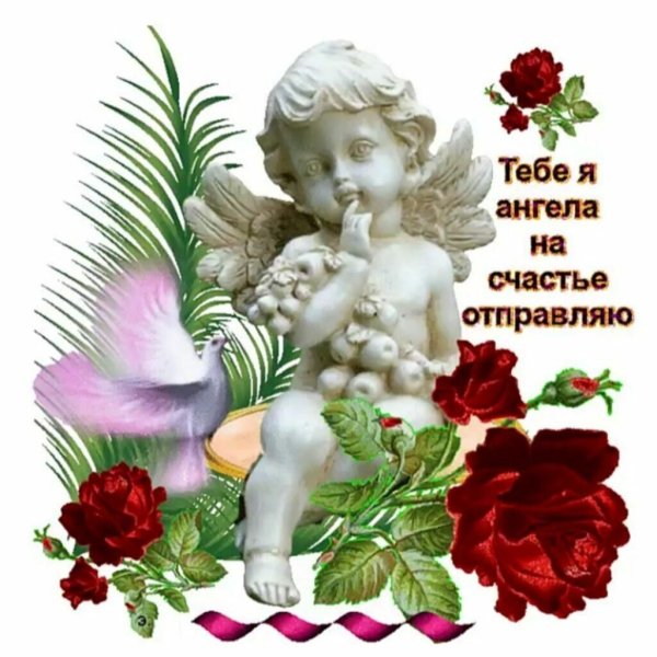 Пусть ангел хранитель оберегает тебя