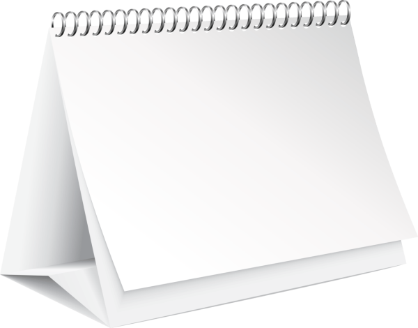 Лист бумаги на прозрачном фоне