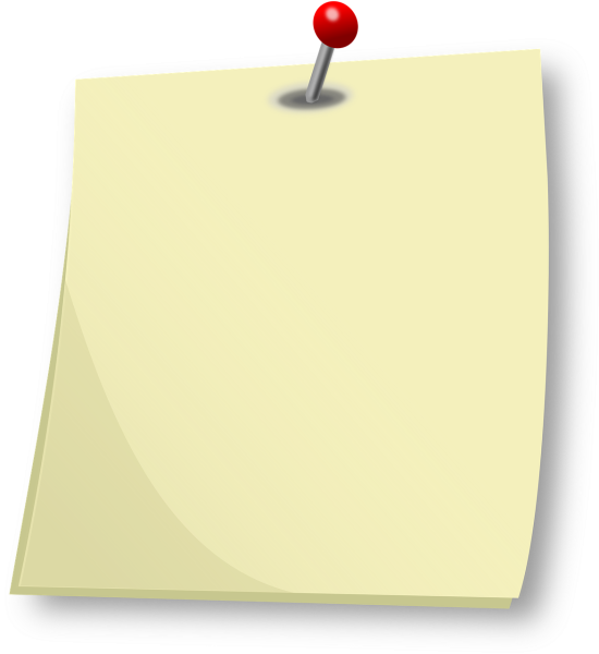 Листок для заметок