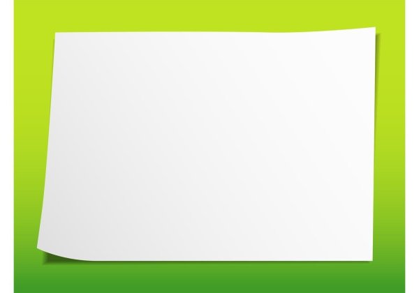 Бумажный лист