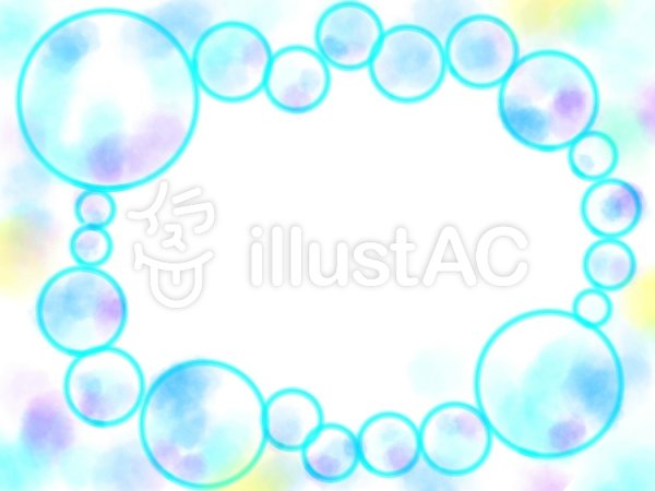 Рамка мыльные пузыри