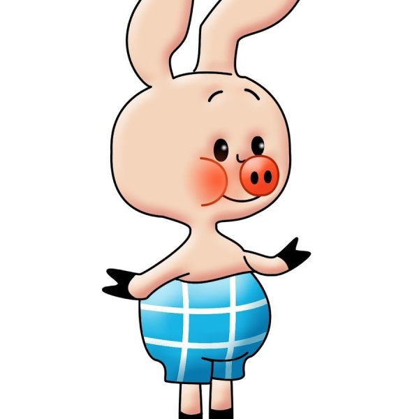 Поросенок Пятачок из Винни пуха