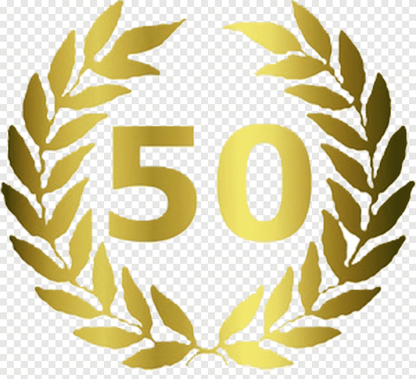 Цифра 50 на юбилей
