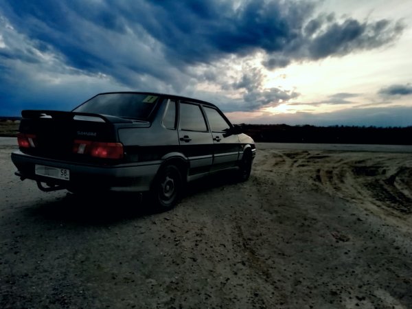 ВАЗ 2115 дождь