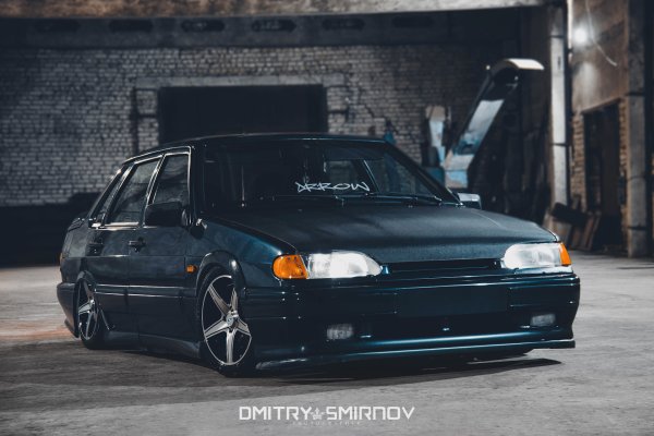 ВАЗ 2115 стенс черная