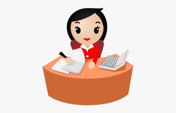 Человечек секретарь