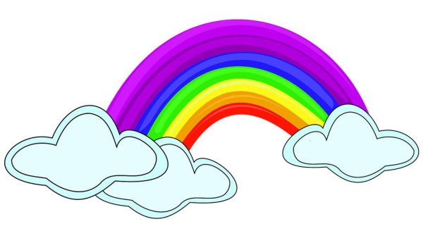 Радуга рисунок
