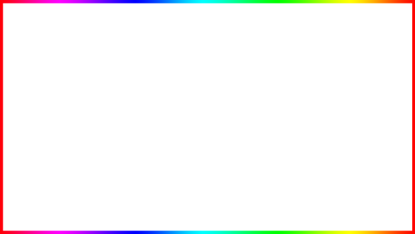 Рамки радужные на прозрачном фоне