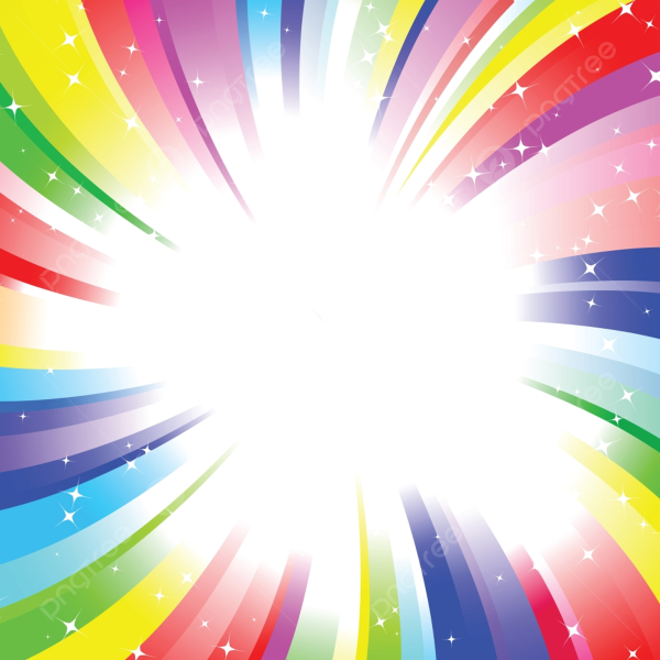 Радужная фоторамка для фотошопа