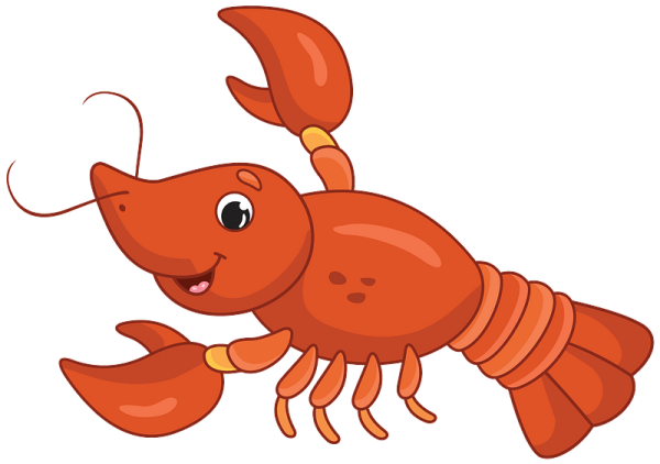 Лангуст мультяшный