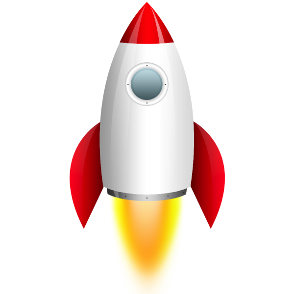 Ракета мультяшный