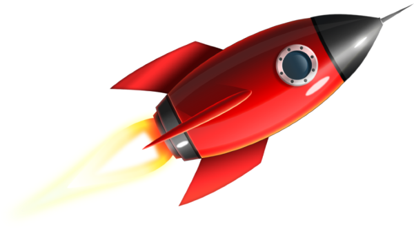 Ракета мультяшная