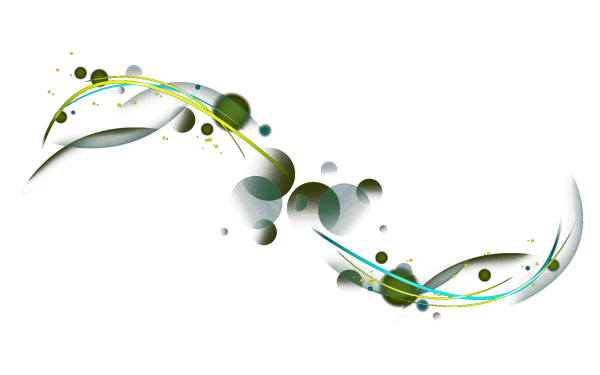 Абстракция на прозрачном фоне