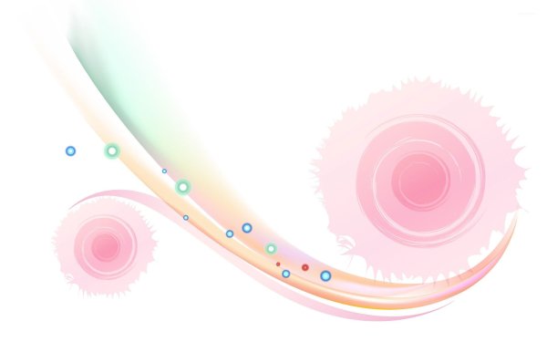 Векторные линии на прозрачном фоне
