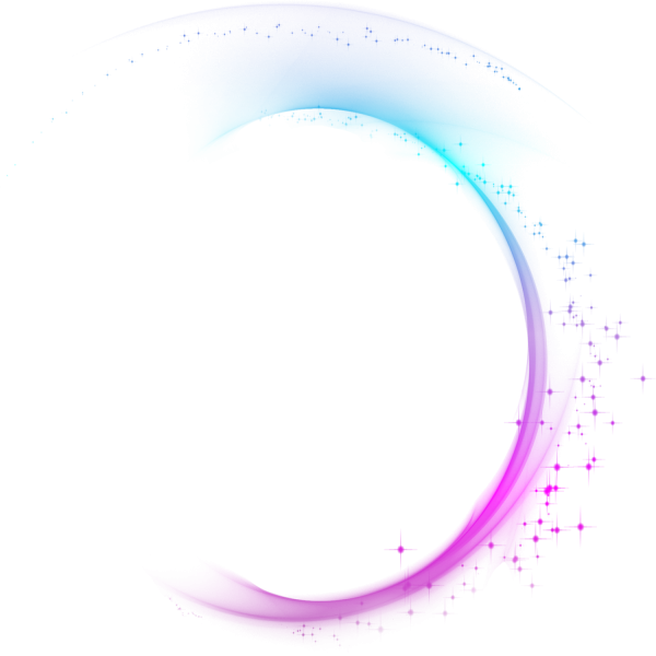 Векторные круги на прозрачном фоне