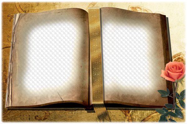 Рамка в виде книги