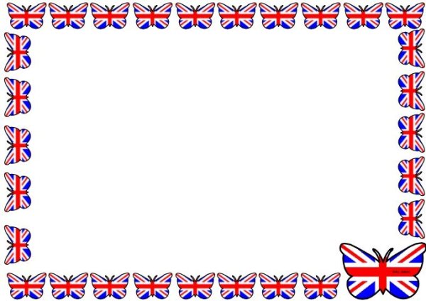 Рамочки в великобританском стиле