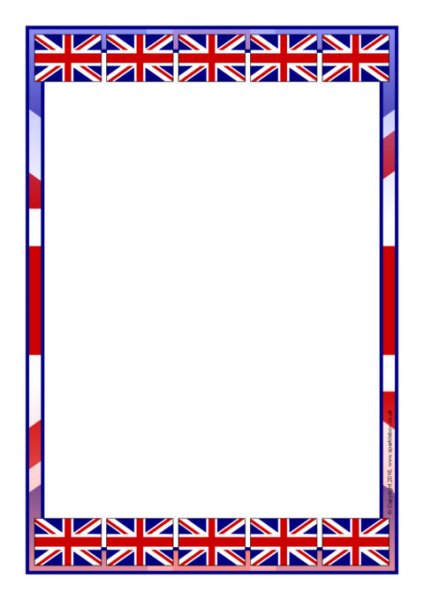 Рамка в британском стиле