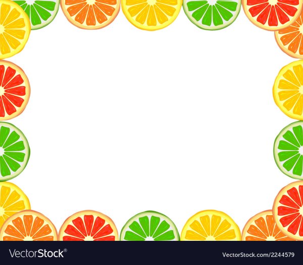 Рамка апельсин