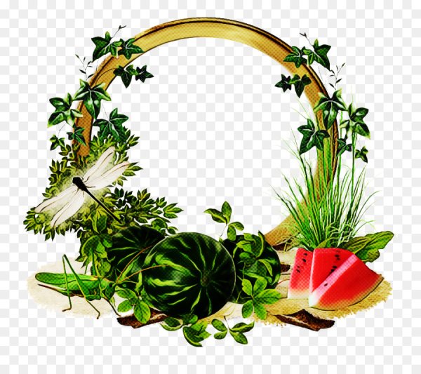 Рамка из арбузов