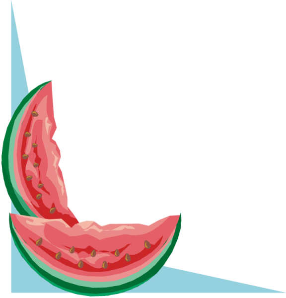 Рамки для текста про Арбуз