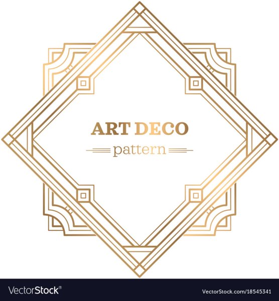 Арт деко надпись