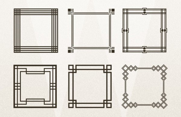 Векторные рамки геометрия