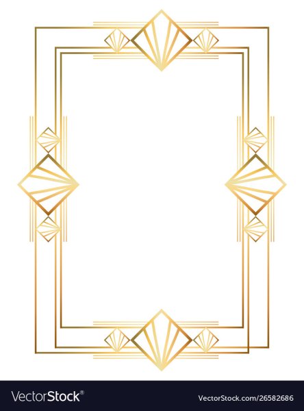 Фоторамка в стиле Gatsby