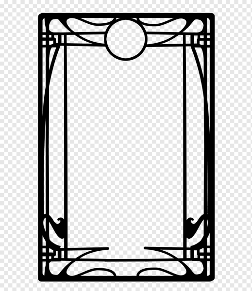 Рамки в стиле Модерн вектор