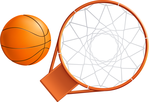 Баскетбольное кольцо вид сверху