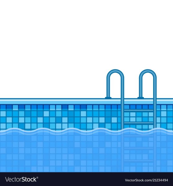 Бассейн без фона